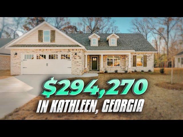 New Construction Homes in Middle Georgia | Tour Otters Ridge's Floor Plan in Kathleen GA