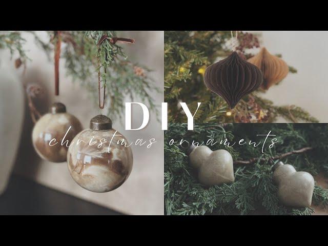 DIY Christmas Ornaments || Budget Friendly & Easy || High End Designer Dupes