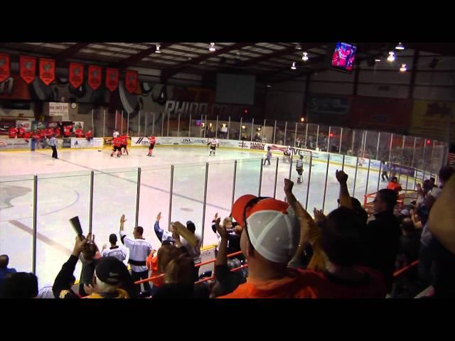 El Paso Rhinos vs OKC - 3.22.2015 WSHL Playoffs