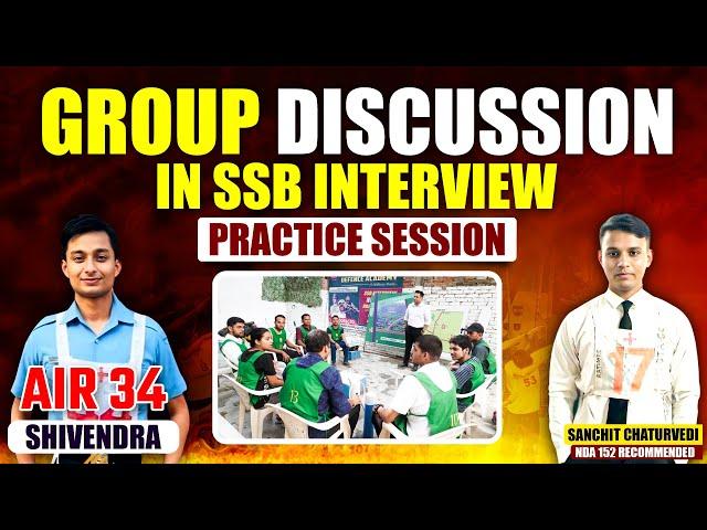 Group Discussion (GD) Activity for SSB | Group Discussion Practice | Best SSB Coaching in Allahabad