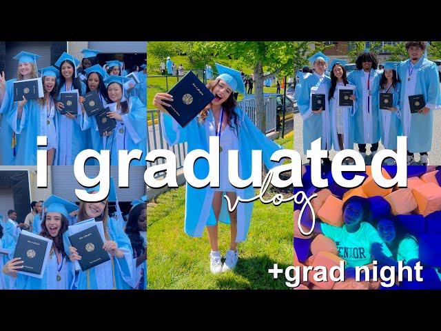 I GRADUATED HIGH SCHOOL day in the life vlog 2024