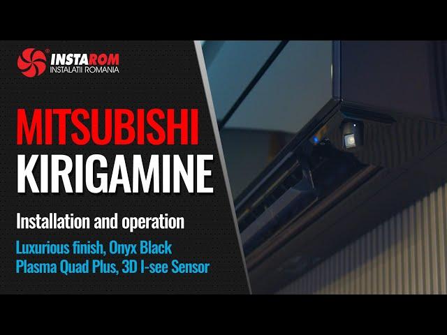 Air conditioner Mitsubishi Kirigamine Onyx Black Inverter MSZ-LN35VGB | Installation and operation