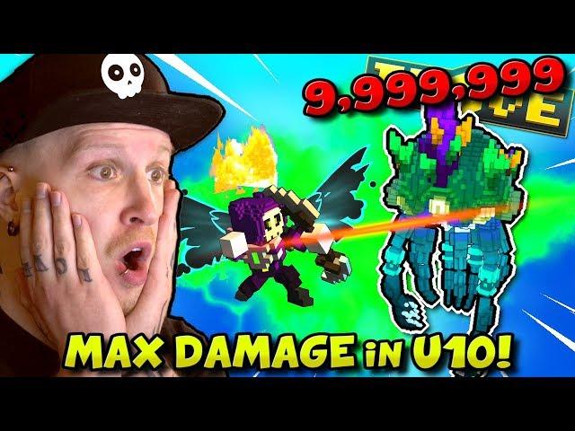 MAX DAMAGE in U10 on SHADOW HUNTER!? | Trove U10 Gameplay