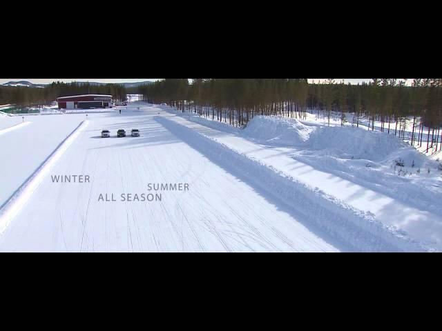 The benefit of winter tyres: summer vs. all season vs. winter