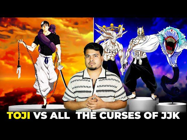 Toji Zenin Vs All Jujutsu Curses | Can't Believe the End Result...