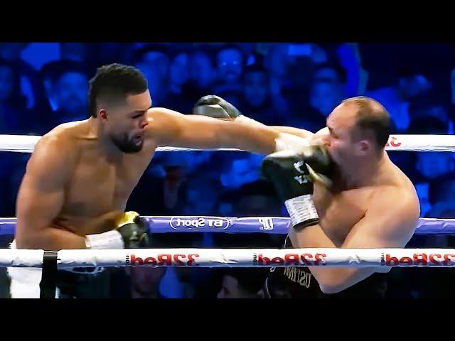 Joe Joyce (England) vs Aleksandr Ustinov (Russia) | KNOCKOUT, BOXING fight, HD