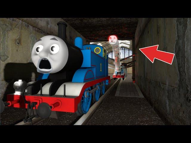 Building a Thomas Train Chased By Cursed Thomas and Friends in Garry's Mod