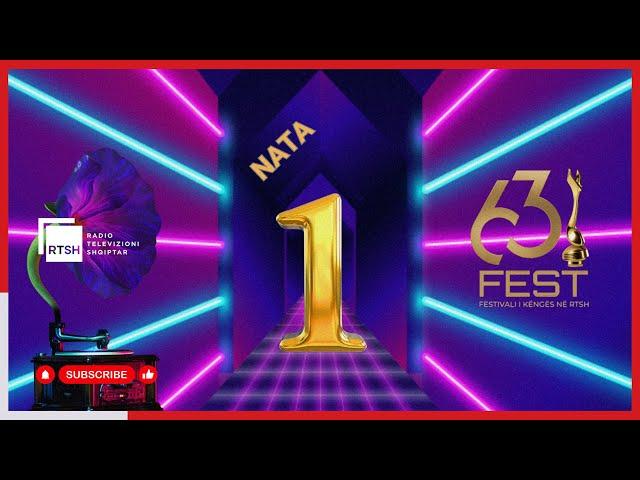 Festivali i Këngës 63 në RTSH - Nata e parë