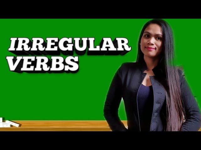 IRREGULAR VERBS: PAST AND PARTICIPLE/SENTENCE PRACTICE