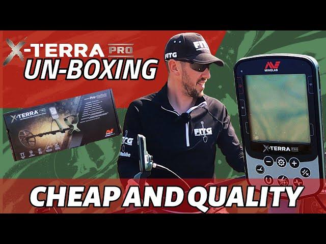 MINELAB X-TERRA PRO UNBOXING