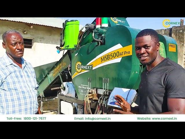 Customer Testimonial - Tanzania Fodder Entrepreneur - Cornext Mini Silage Baler