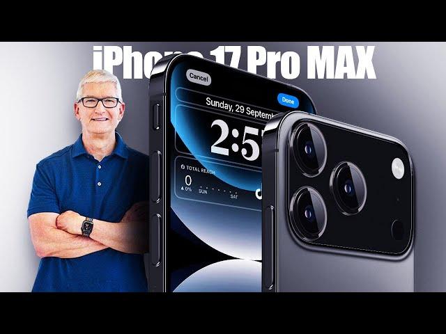 Apple iPhone 17 Pro MAX - Launch Date + TOP 5 New Upgrades Confirmed! 