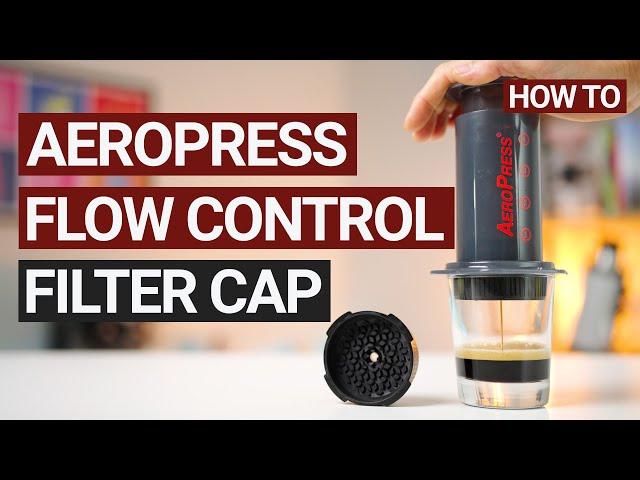 Brew Coffee with the AeroPress Flow Control Filter Cap #AeroPress