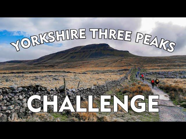 Yorkshire Three Peaks Challenge in 3 Minutes