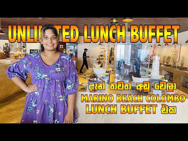 Introducing New Unlimited Lunch Buffet | Marino Beach Hotel Colombo | Kishan Vlogs