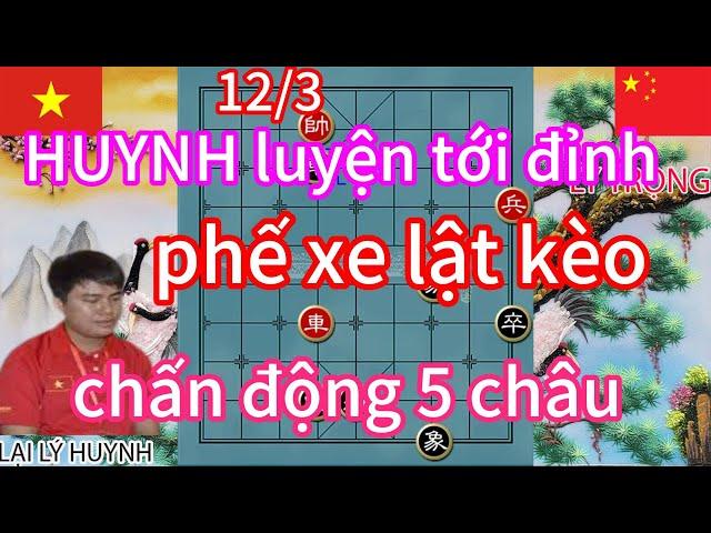 HUYNH luyện tới đỉnh phế xe lật kèo chấn động 5 châu