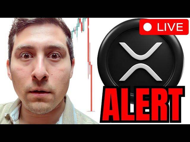 XRP URGENT LIVE NOW!CRYPTO SELLOFFS HAPPENING