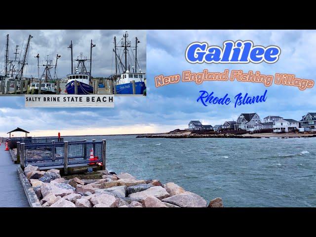 Galilee a fishing village in RHODE ISLAND | January 14, 2024