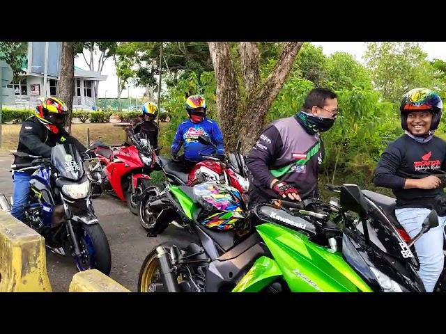 CB/CBR650F/R Ride & Santai Bikerz Ride Brotherhood Jemputan Shell Mentaloon, Alor Setar