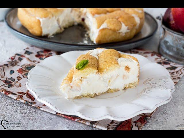 TORTA FREDDA AI PAVESINI E PESCHE