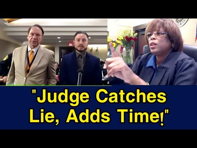 Judge boyd Catches Lie, Adds Time
