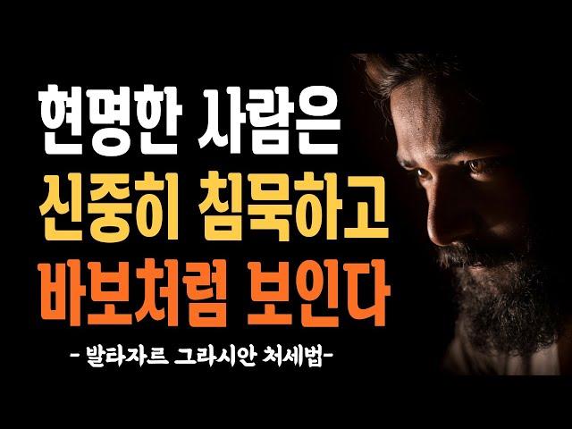 발타자르그라시안 현명한 사람의 10가지처세법|말하기보다 침묵하라| |사람들이 당신에게 의지하도록 만들라|윗사람보다 멍청하게 보여라|오디오북|지혜 명언|인간관계|처세 기술