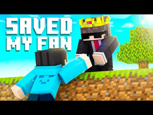 How I Saved MY SUBSCRIBER in This Minecraft Server