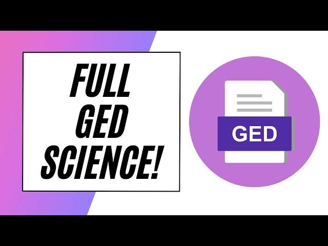 FULL GED Science Practice Test!