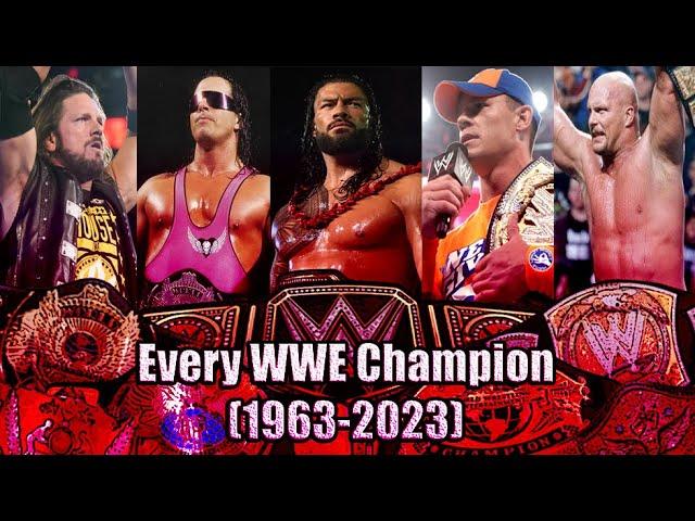 Every WWE Champion (1963-2023) FULL VERSION