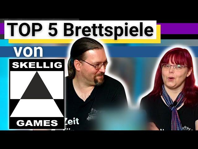 TOP 5 Spiele von Skellig Games - Brettspiel TOPLISTE die DieHausis lieben