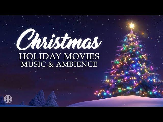 Christmas Day | Holiday Movies Music & Ambience, Polar Express, Santa Clause, Miracle on 34th Street