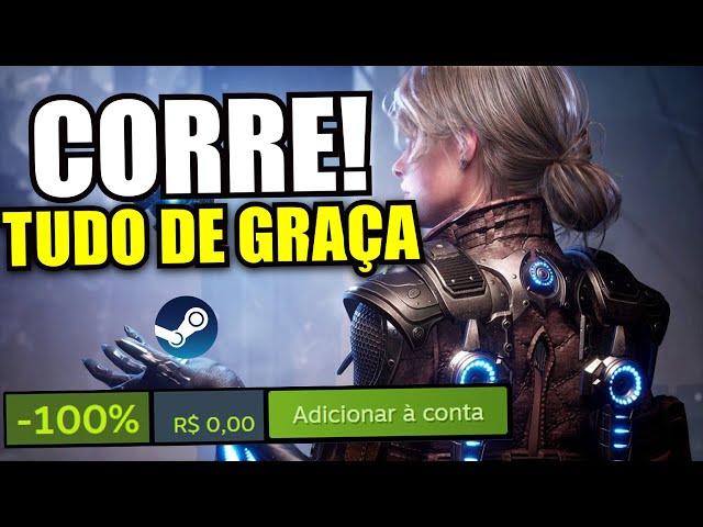 CORRE! Novos Jogos para PC de GRAÇA e Satisfactory em oportunidade FINAL!