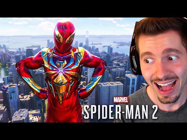 SPIDER MAN 2 PS5 - O Homem aranha HOMEM DE FERRO!