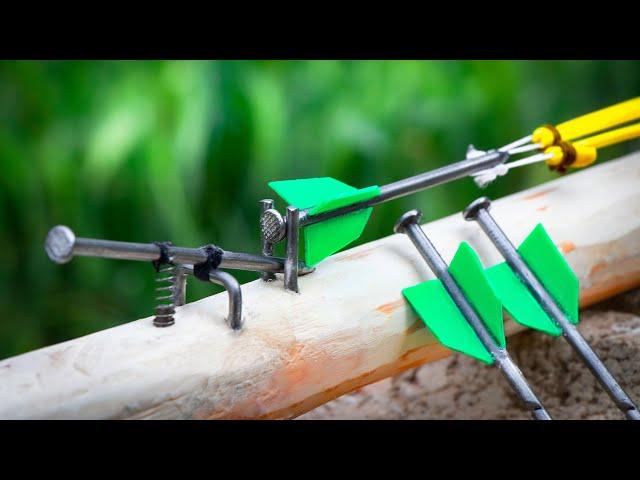 DIY -Nail Dart Slingshot- Easy to Create