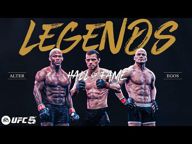 NEW UFC 5 Hall Of Fame Alter Egos + Legends!