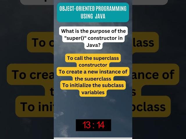 Code Challenge Corner -Java MCQ 24