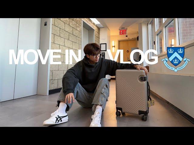 COLLEGE MOVE IN VLOG | Columbia University