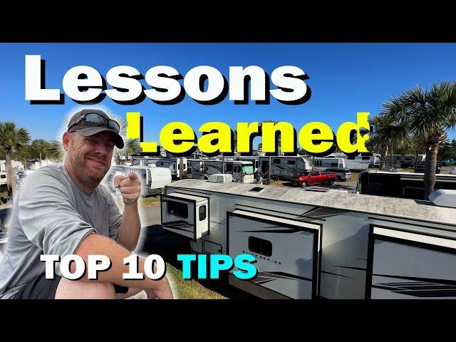 RV Newbie | Top 10 Travel Tips after 3 Years Fulltime