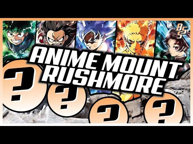 Anime Mt. Rushmore's for Each Decade