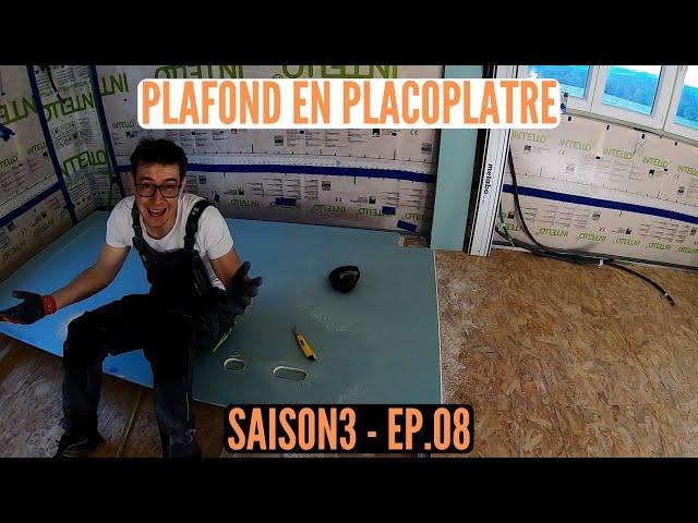 S3E8 RENOVATION GRANGE: JE POSE TOUT LE PLACO DE MON PLAFOND DANS L'APPARTEMENT