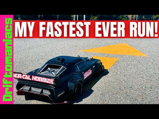 My Fastest Ever Arrma Felony 6S Speed Run - PowerHobby Cap Pack Test