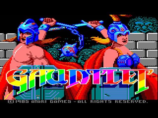 [Amstrad CPC] Gauntlet - Longplay