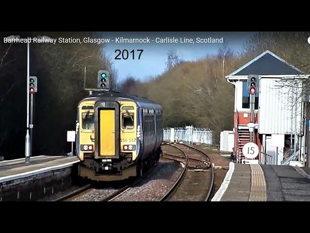 Barrhead Railway Station  & Electrification, East Renfrewshire