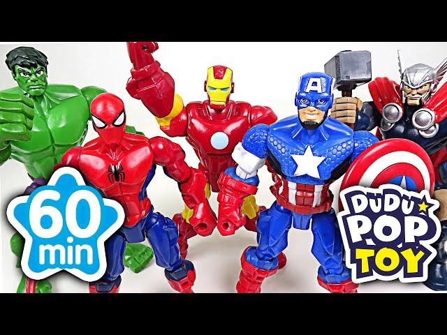 May 2017 TOP 10 Videos 60min Go! Avengers, PJmasks and Transformers - DuDuPopTOY