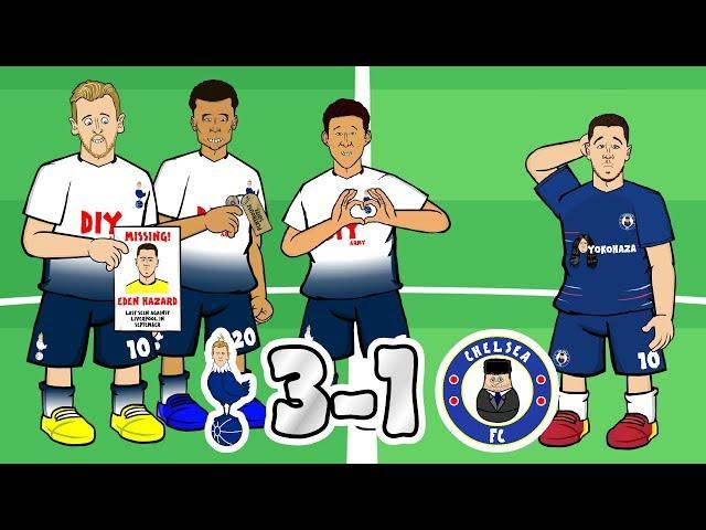 TOTTENHAM vs CHELSEA 3-1! Glory Glory Tottenham Hotspur! (Parody Goals Highlights)