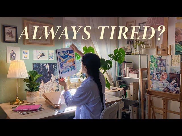 The Secret why you´re always Tired ⭐️ Plane Museum, Toy Workshop & Watercolor Painting 🪁 Art Vlog