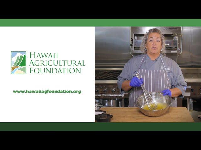 Kids Cooking Local At Home with Jackie Lau, Sysco Hawaii