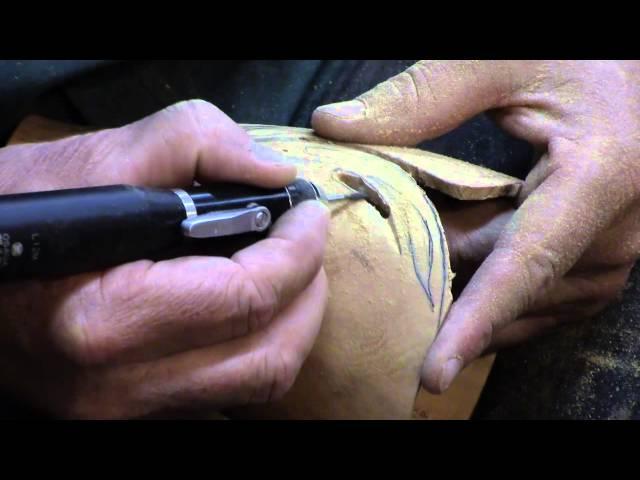 Neil Turner Carving & Texturing of Woodturnings