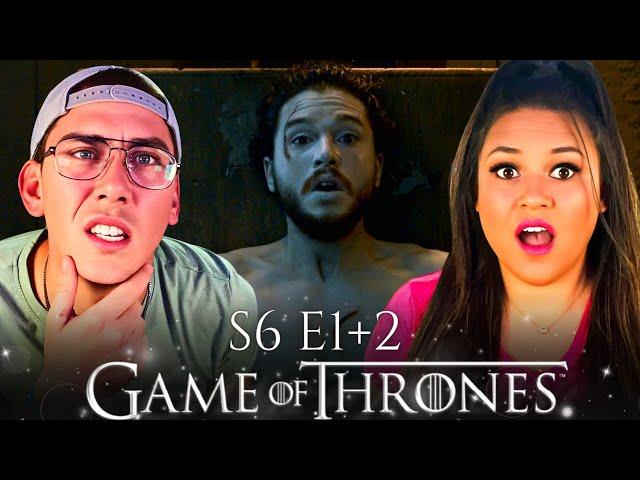 So It Begins...Season 6! GAME OF THRONES [REACTION] [6x1] [6x2] First Time Watching