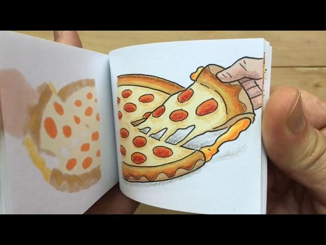 Pizza Flipbook…Grilled Cheese Stuffed Crust Pizza